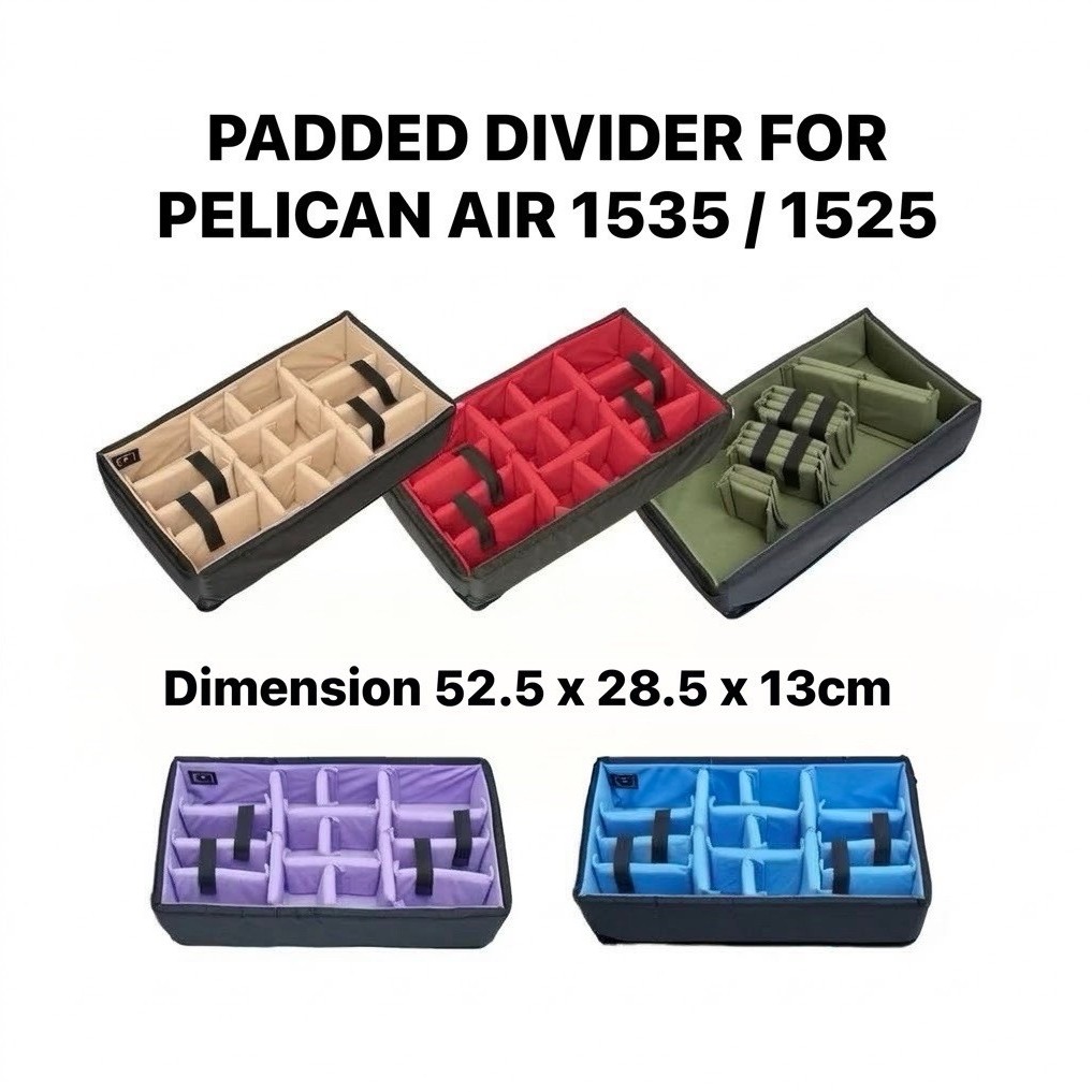 Insert Padded Divider for Pelican 1535Air / 1525Air - อินเสิร์ทช่อง