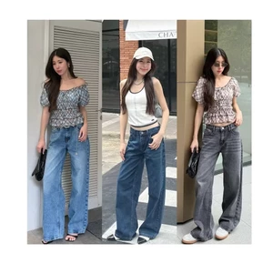 Cooper jeans กางเกงยีนส์เอวต่ำทรงกระบอก (อ่านรายละเอียดก่อนสั่งค่ะ)