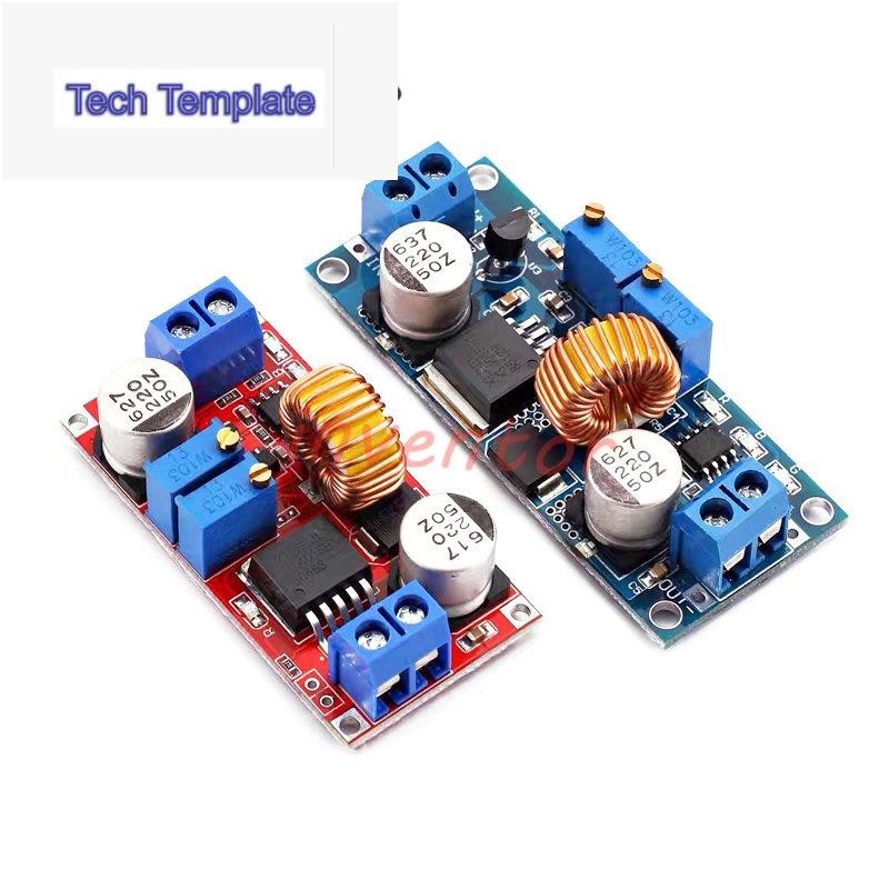 Xl4015 5A DC/DC ตัวแปลงบั๊ก CC CV แบตเตอรี่ลิเธียม โมดูลพาวเวอร์ซัพพลาย สเต็ปดาวน์ บอร์ดชาร์จ XL4015