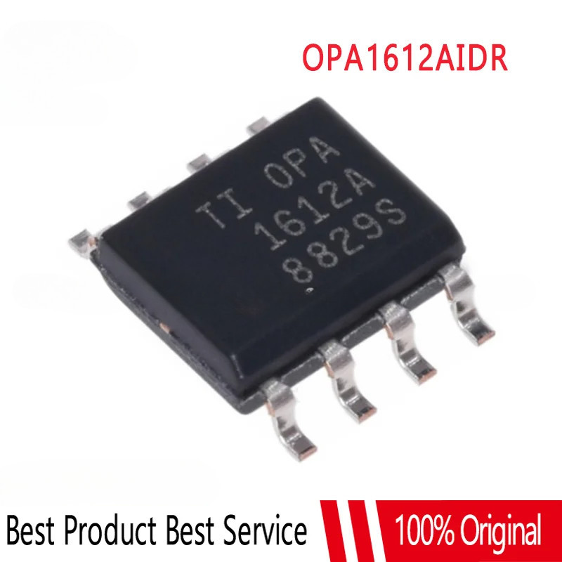 2PCS OPA1612AIDR OPA1612A OPA1612 SOP8 Fever Audio Dual Operational Amplifier SMD IC