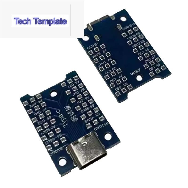 Usb3.1 Test Mother Base Type-C Data Cable Test board พร้อมบอร์ด USB C Mother Base พร้อมบอร์ดทดสอบ PC