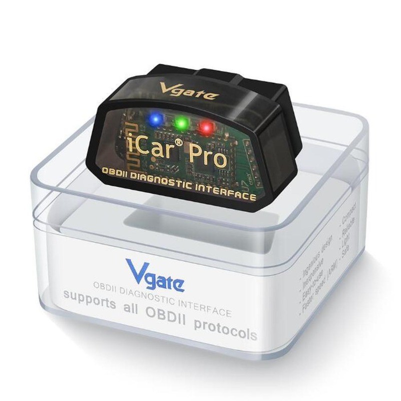 Vgate ICar Pro Bluetooth 3.0 Elm327 เครื่องมือวินิจฉัยรถยนต์สําหรับ Android ODB2 BT3.0 เครื่องสแกนเน