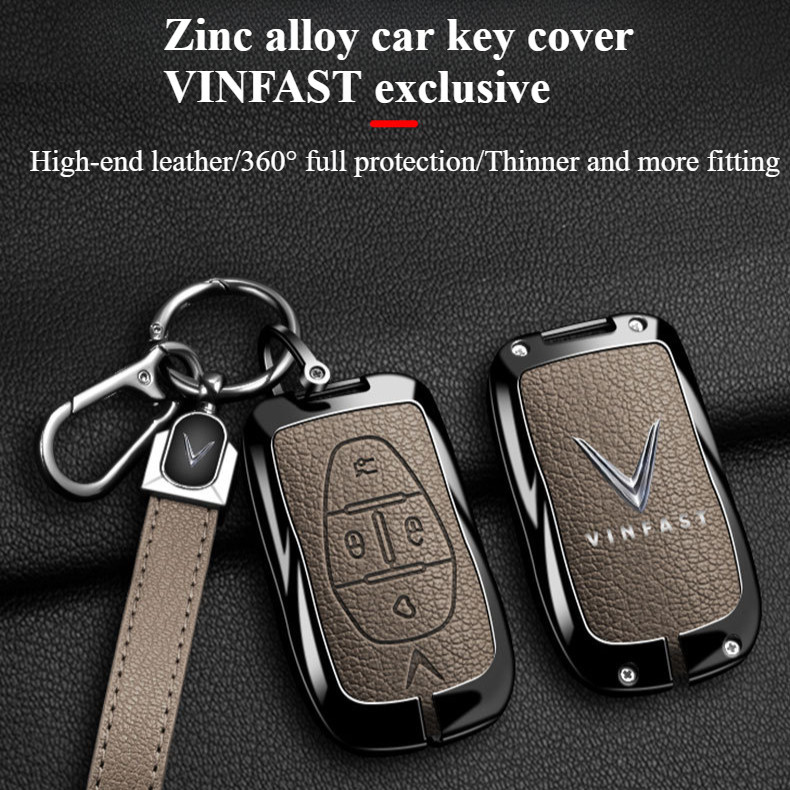 เปลือกฝาครอบกุญแจรถสไตล์โลหะผสมสําหรับ Vf6 Vf6plus Vf8