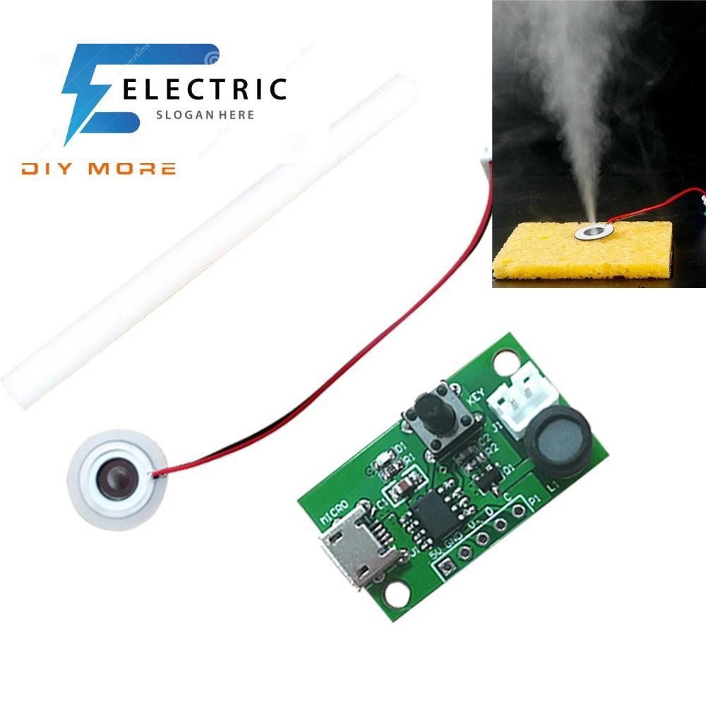 Diymore Diy Usb 110KHz เครื่องทําความชื้นอัลตราโซนิกเครื่องทําหมอก