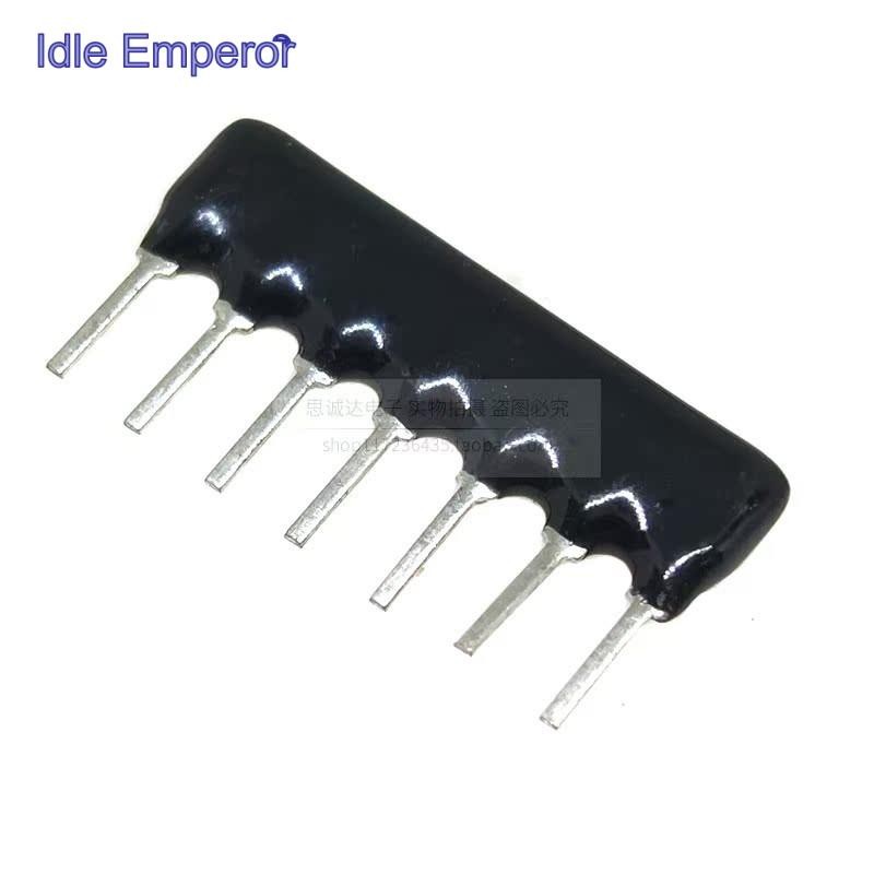 A103j A102J A472J 100R5.1K 330R4.7K1K2K100K 7 Pin 7P ความต้านทานอินไลน์