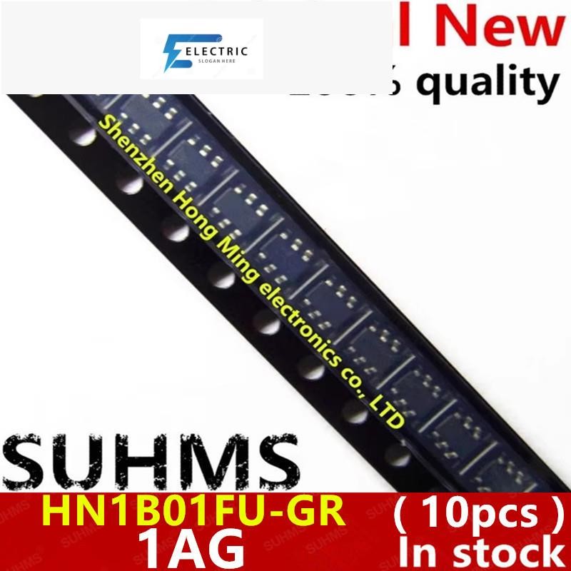 (10 ชิ้น) 100% ใหม่ HN1B01FU-GR HN1B01FU 1AG SOT-363 ชิปเซ็ต