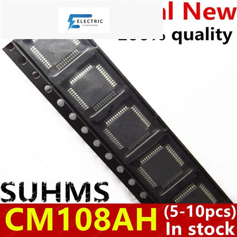 (5-10 ชิ้น) ชิปเซ็ต CM108AH CM108 LQFP48 ใหม่)