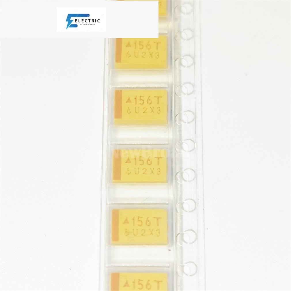 5 ชิ้น SMD Tantalum Capacitor 50V 15UF 156T 7343 D-type 7343 E-type 7361 V-type
