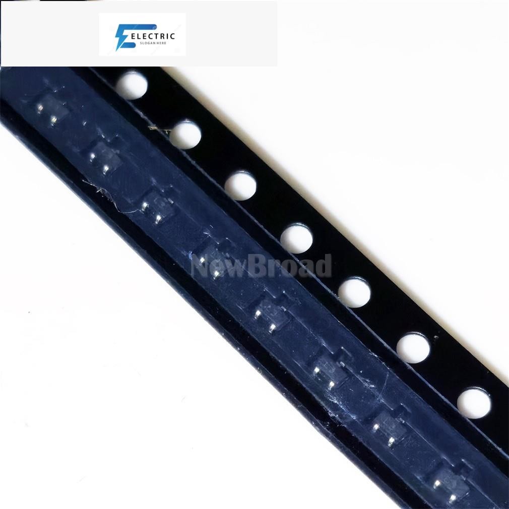 50 ชิ้น L1 BAT54T L2 BAT54AT L3 BAT54CT L4 BAT54ST SOT-523 ไดโอดและวงจรเรียงกระแส BAT54T-7-F