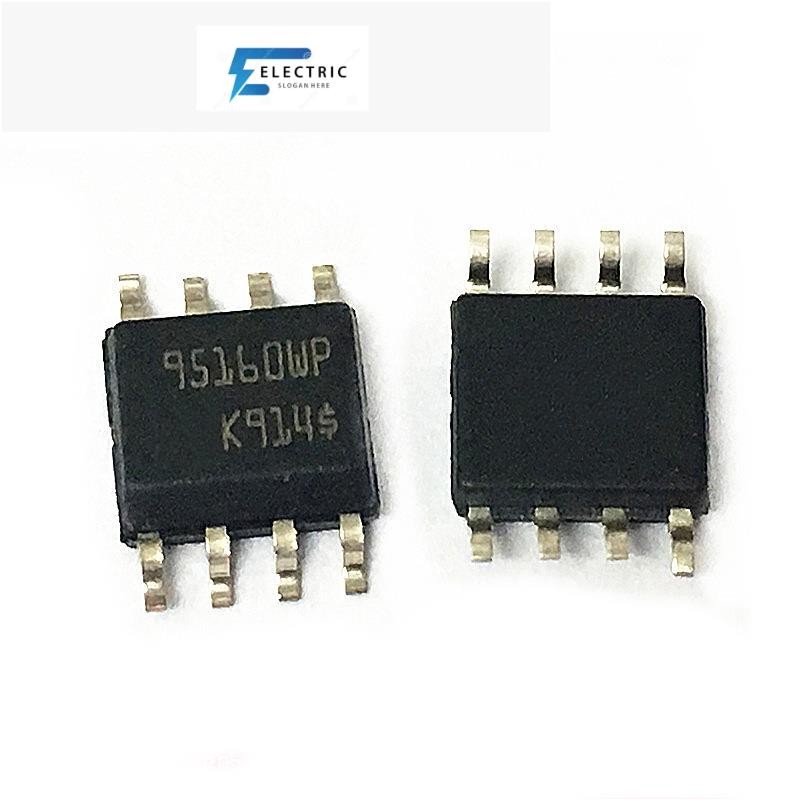5 ชิ้น/ล็อต M95160-WMN6TP 95160 95160WP 95160P 95160WQ Serial EEPROM หน่วยความจําชิปสําหรับรถยนต์หน่
