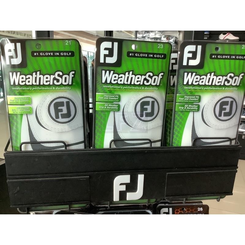 ถุงมือกอล์ฟ WeatherSof FootJoy Golf Glove by TITLEIST Real ของแท้ Real หนัง PU แข็งแน่นกระชับมือ