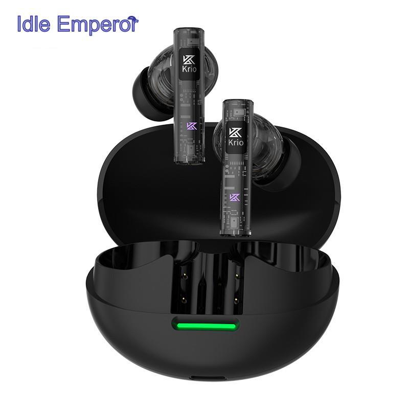 KZ Krio หูฟังไร้สายบลูทูธสเตอริโอ 6 MIC Active ตัดเสียงรบกวน LDAC x APTX หูฟังความล่าช้าต่ํา KZ XTRA