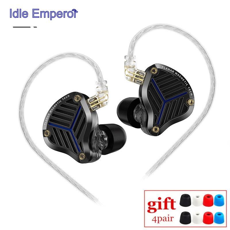 Kz PRX In Ear หูฟังแบบมีสาย Planar Driver หูฟังเพลง HiFi Bass Monitor หูฟังกีฬาชุดหูฟัง