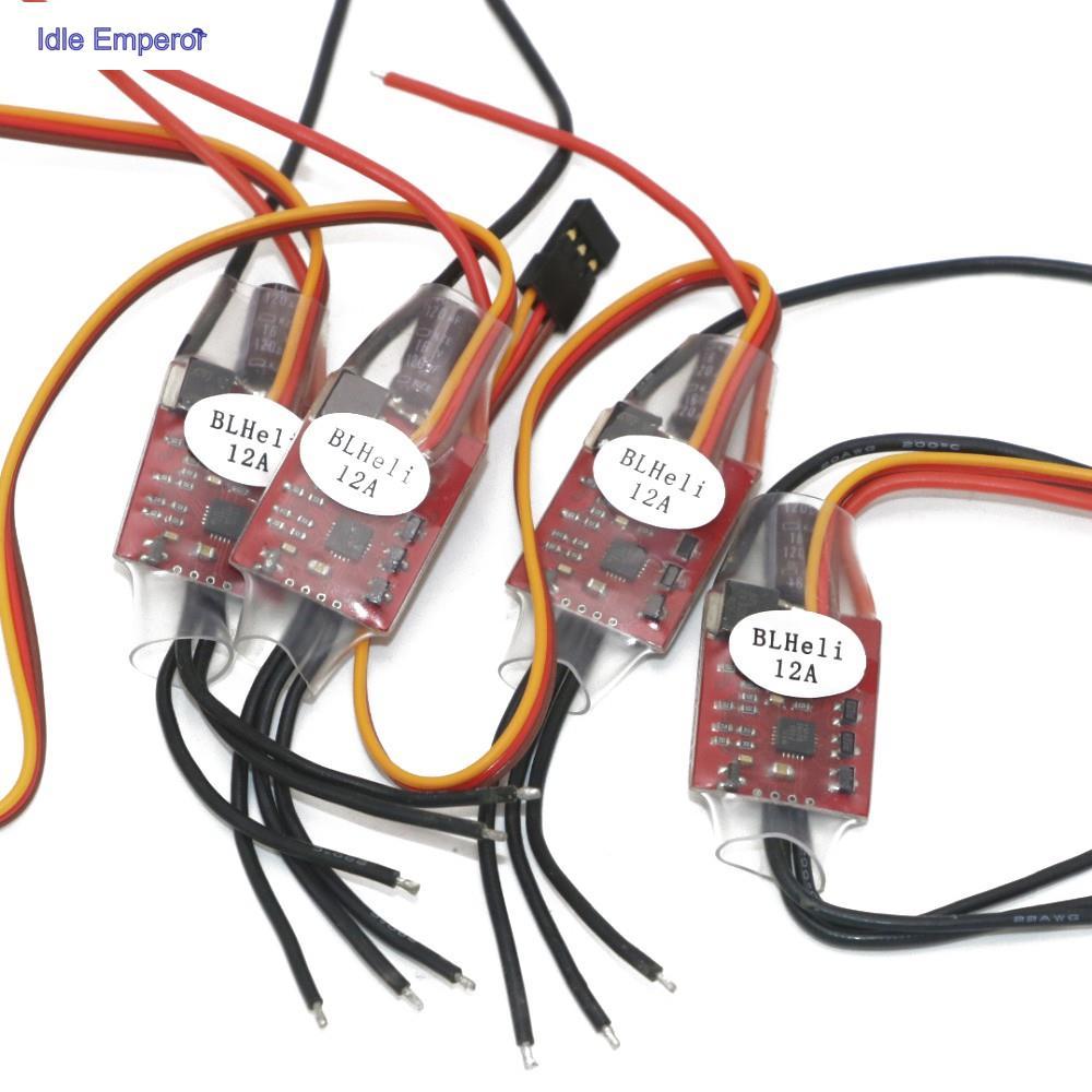 Blheli มอเตอร์ 12 A ขนาดเล็ก Esc Blheli 14 . 2 2-3 S 1 ชิ้นสําหรับ 160-250 Multirotor Fpv Racing Rc 