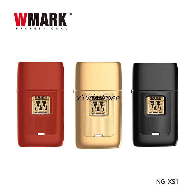 WMARK Vector Shaver สแตนเลสแกะสลักไทเทเนียมเคลือบตาข่ายเครื่องโกนหนวดเครื่องโกนหนวดผู้ชายไฟฟ้า NG-XS