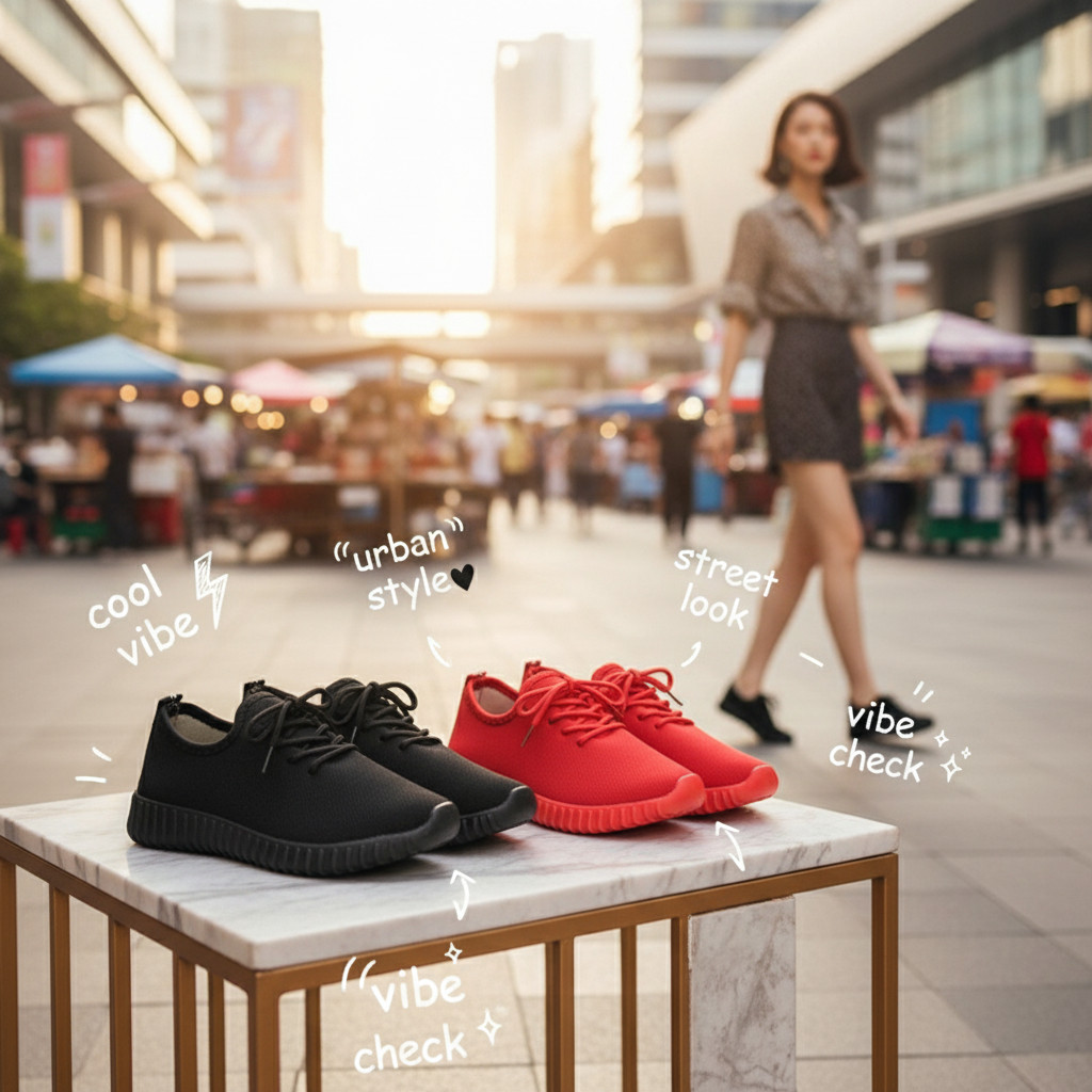 ꕥCatalog shoesꕥ รองเท้าผ้าใบ ผ้านิ่ม มีให้เลือก 2 สี  เบา ใส่สบาย เบอร์35-40