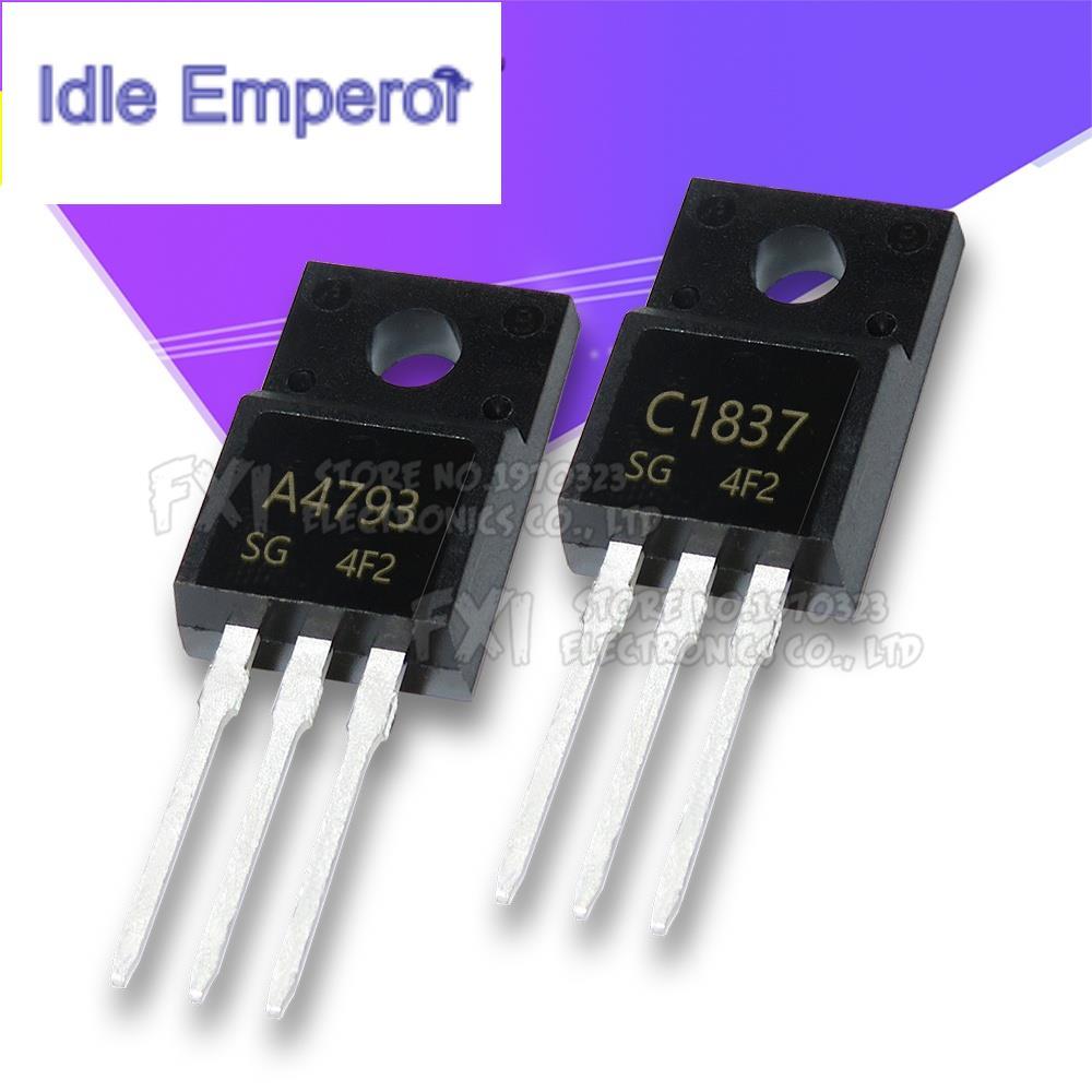 อินไลน์ 2SA1837 2SC4793 2SA1930 2SC5171 2SA2210 2SC6082 2SA222 2SC6144 TO220F C4793 A1837 A1930 C517