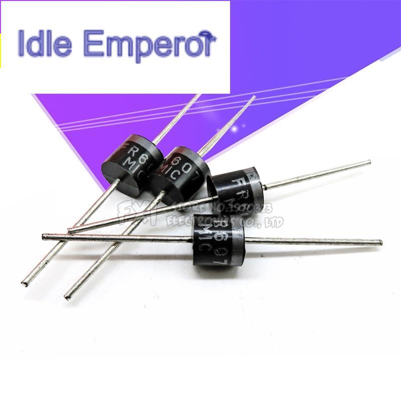 วงจรรวม FR607 DO-41 6A 1000V 20 ชิ้น