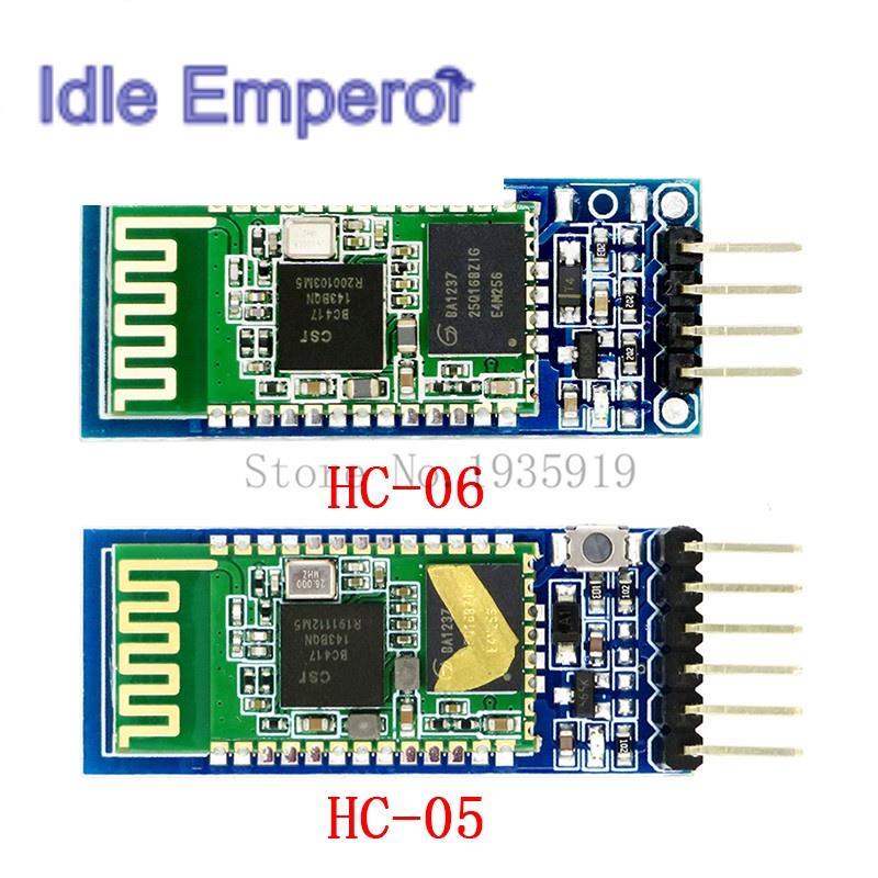 Hc-05 HC-06 โมดูลบลูทูธไร้สาย 6pin 4pin ป้องกันการย้อนกลับ สําหรับ arduino