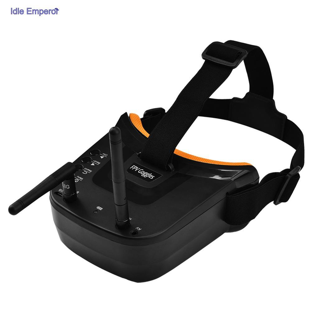 แว่นตาวิดีโอ 5.8Ghz FPV LS-VR009 5.8G 40CH HD 3 นิ้ว จอแสดงผล 16:9 FPV ขนาดเล็ก สําหรับโดรน FPV Quad