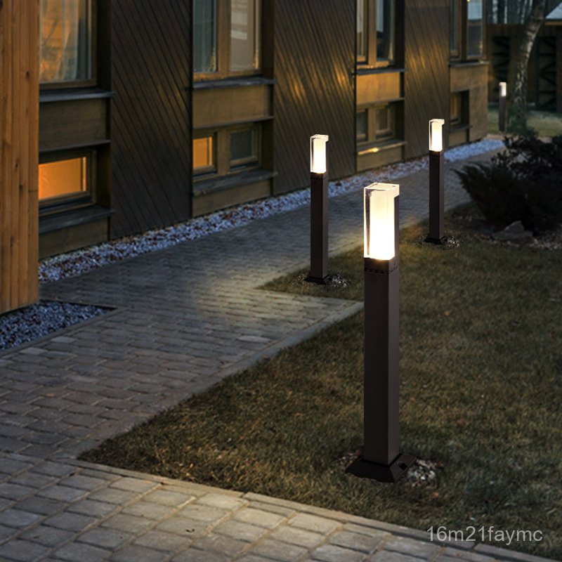 Solar Light Outdoor Garden Light Lawn Light Waterproof Square European Style Villa Light Garden Ligh