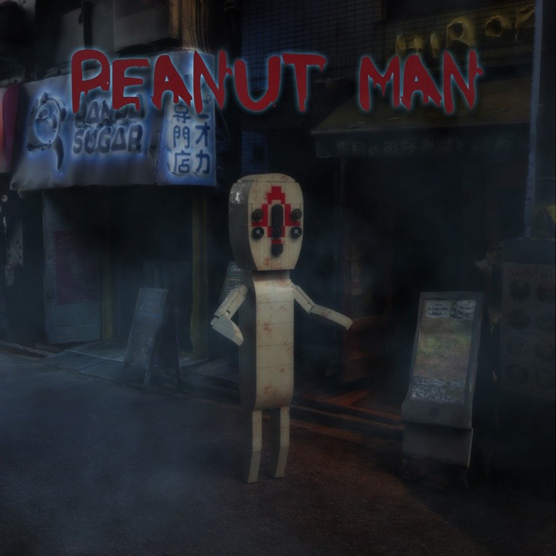 ของเล่นตัวต่อเลโก้ scp: Containment Breach horror creature peanut man scp-173 สําหรับเด็ก