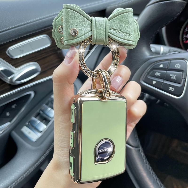 VOLVO Bow Key shell Adaptation VOLVO EX30 V60 XC40 XC60 V60 940 S60 S80 XC90 Car Logo Key cover GSLU