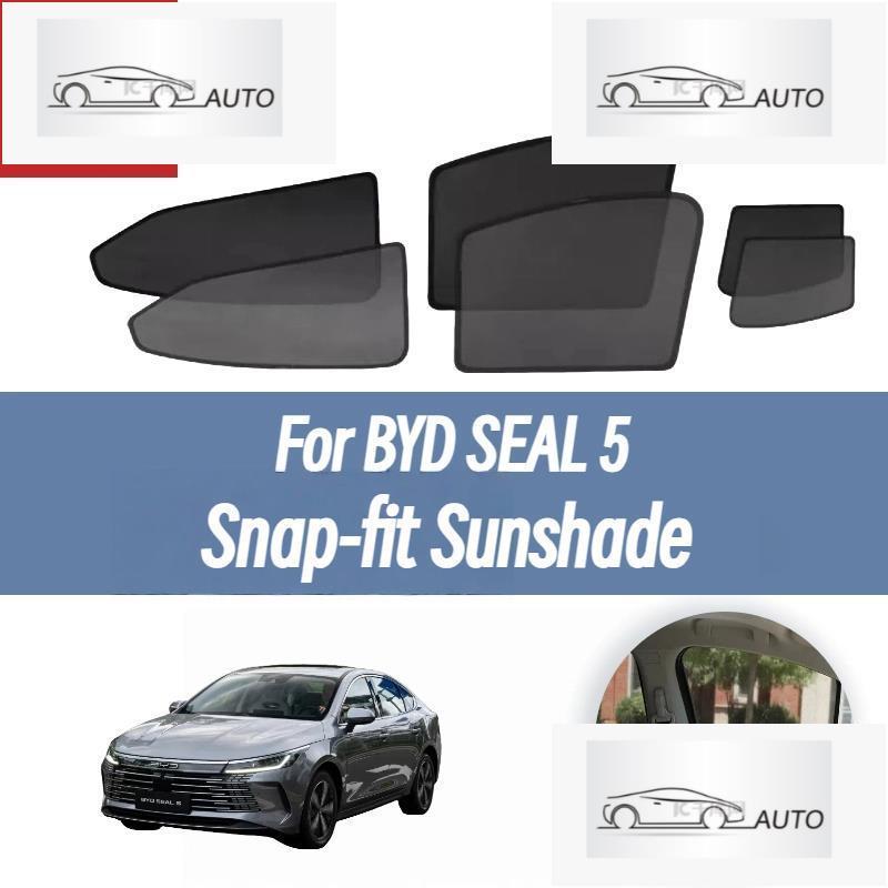 สําหรับม่านบังแดด BYD Seal 5 Dmi Snap-fit