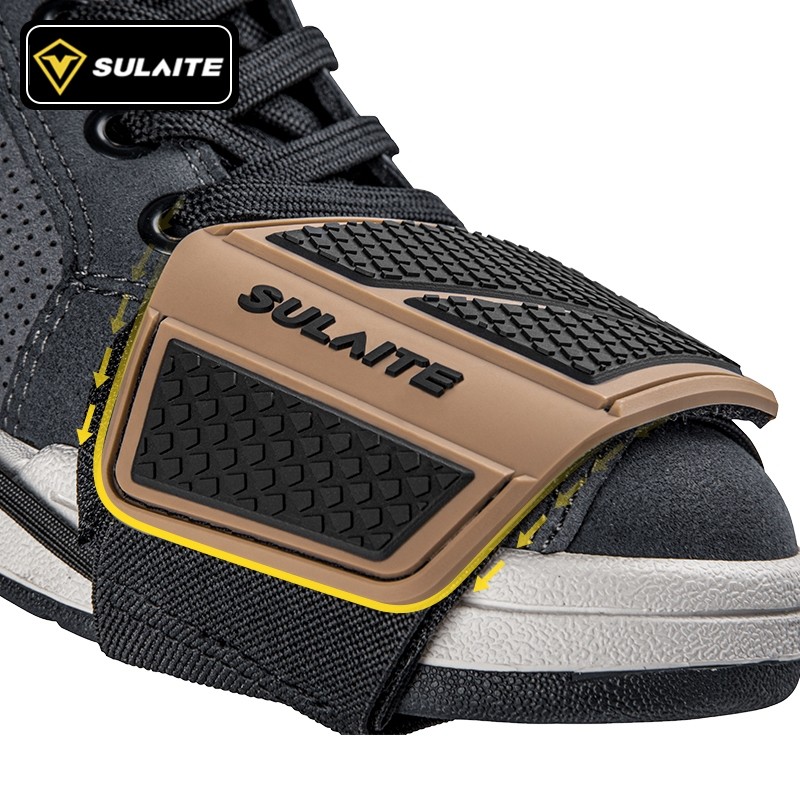 Sulaite รถจักรยานยนต์รองเท้าเกียร์ฝาครอบ Shift ฝาครอบเท้า