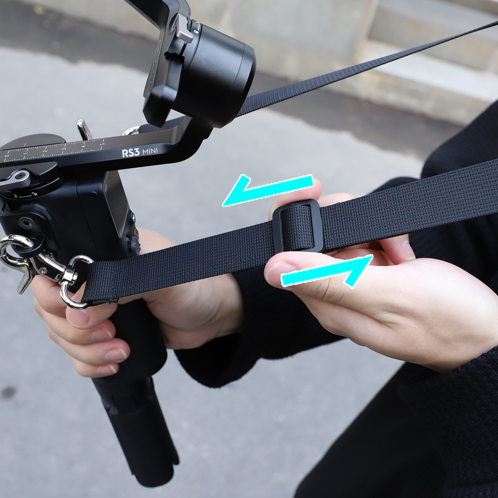มือถือ Stabilizer Lanyard สําหรับ DJI RS3 Mini Lanyard Ronin มือถือ Gimbal Double Hook Comfort สายคล