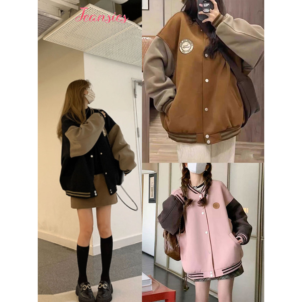 เสื้อแจ็คเก็ตสไตล์ฮิปฮอป ดีไซน์สุดชิค เก็บความอบอุ่น