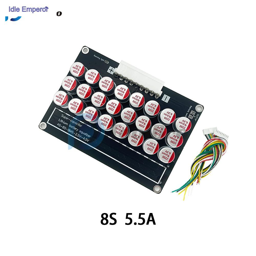 Active Balance​ 5.5Ah​ 4s-8s​ สำหรับปรับสมดุลแบตลิเ​ที่​ยมฟอสเฟต​​ NMC​ LTO