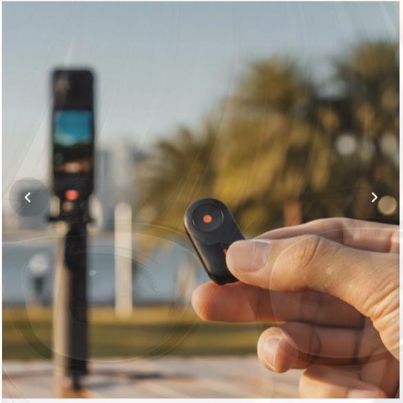 Insta360 Mini Remote สําหรับ Insta360 X5X4Insta360 Ace Pro 2GO 3S