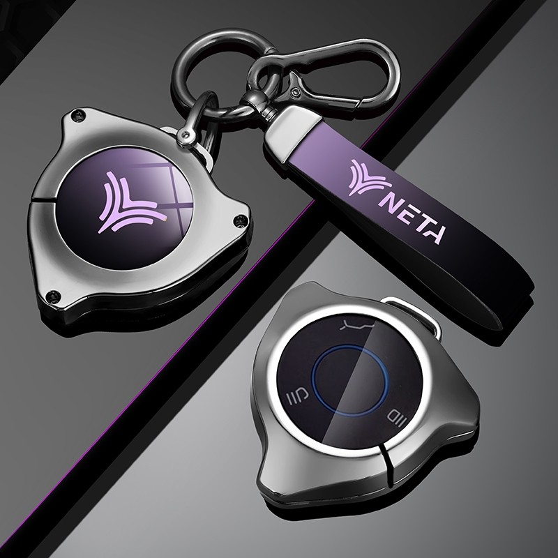 เคสกุญแจรีโมทรถยนต์ โลหะผสมสังกะสี สําหรับ NETA AYA Neta U U2 NETA V V2 V PRO ใหม่ NETA U-ll 23 Roun
