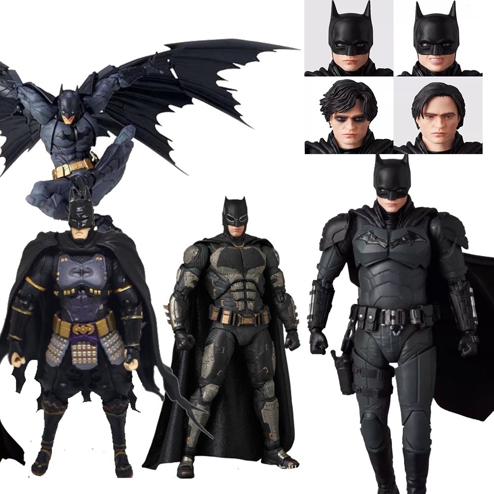 โมเดลฟิกเกอร์ รูปแบทแมน อัศวินแห่งความมืด DC Justice League SHF MAF REVOLTECH MAFEX ขยับได้