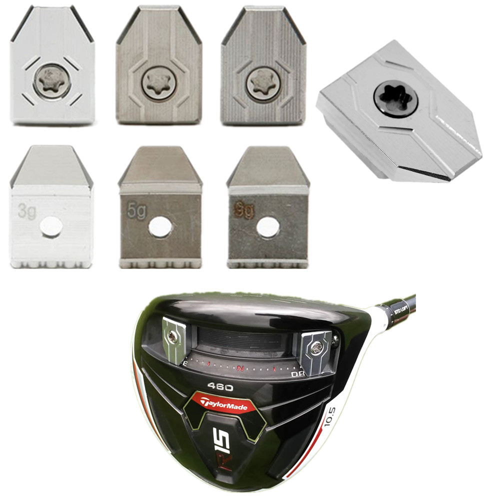 1pcs Golf Weight Fit Taylormade R15 460cc Driver R15 430CC Driver Club Head Slider น้ําหนัก