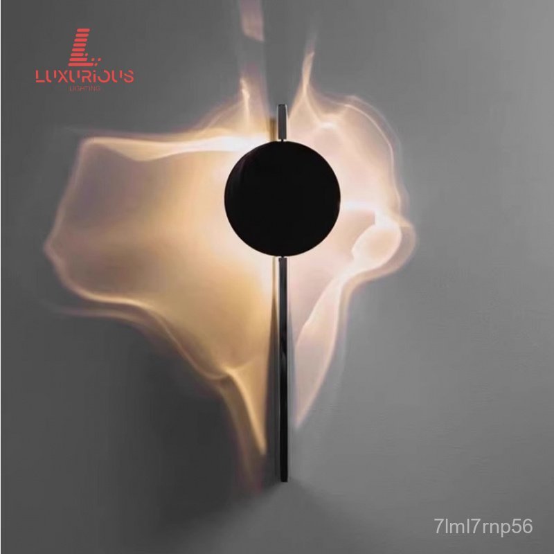 Nordic Light Luxury Indoor Atmosphere Wall Lamp Zhongshan Lighting Designer Creative Personality Liv