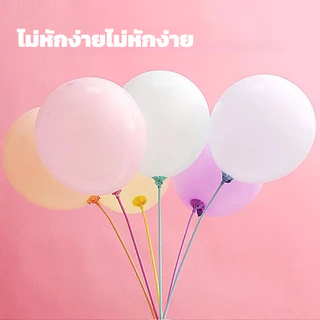 100pcs Party ก้านลูกโป่งยาง PVC แบบหนา และหนา ขนาด 40 ซม. สําหรับตกแต่งปาร์ตี้