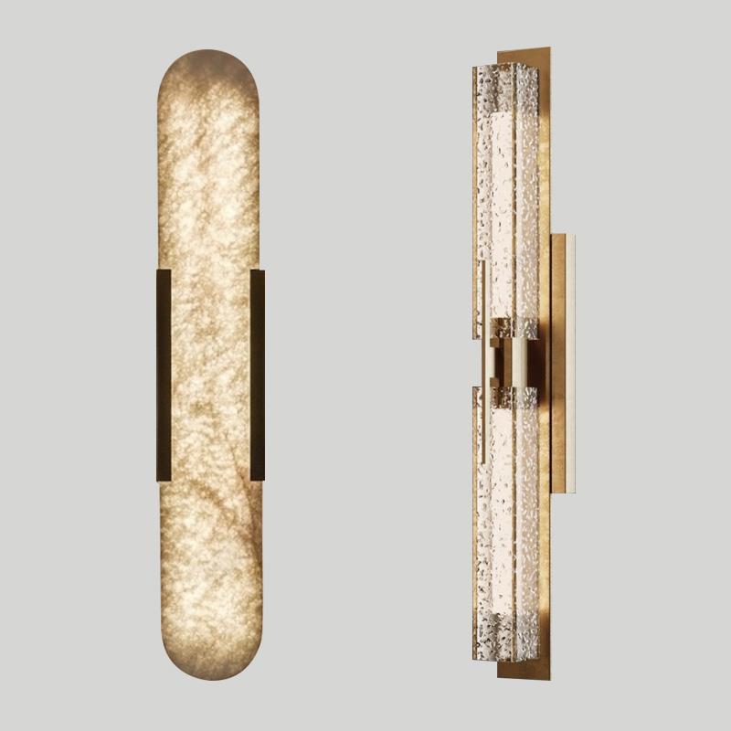 Zhongshan Minimalist Zhongshan Sales Office Light Luxury Wall Lamp Lobby Hotel Villa Living Room Lam