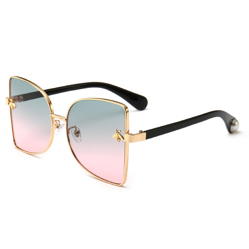 metal sunglasses Women's Colorful Sunglasses 2215European and American fashion sunglasses