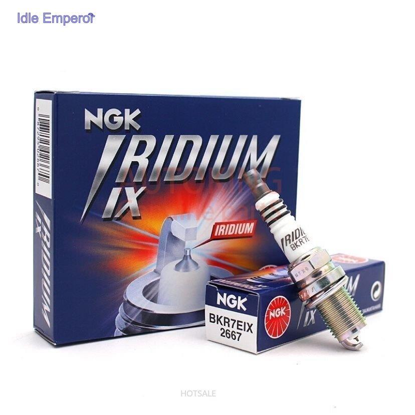 หัวเทียนอิริเดียม BKR7EIX 2667 สําหรับ Audi BMW Honda Volkswagen CC Wing 4 ชิ้น