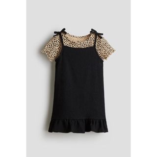 H&M(เอชแอนด์เอ็ม) ชุดเสื้อและเดรส 2 ชิ้น Girls 2-piece top a…