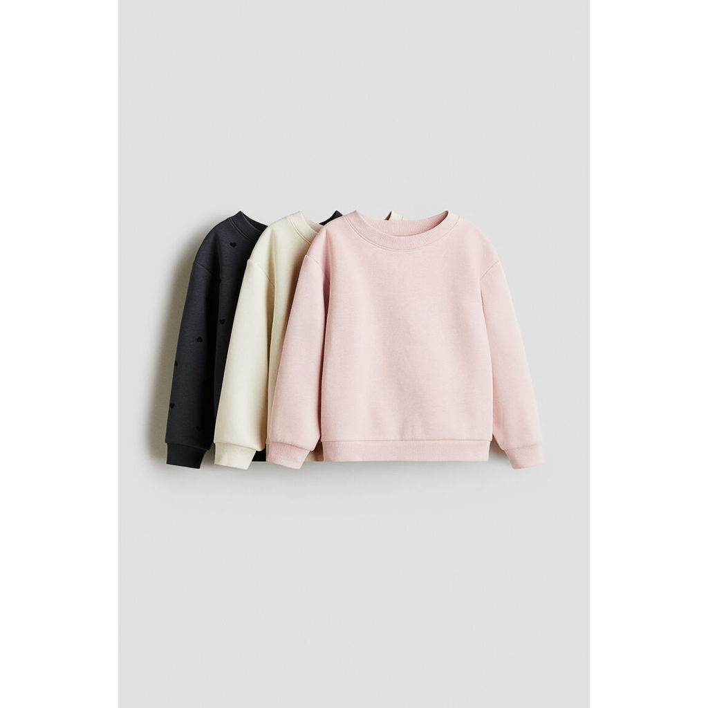 H&M(เอชแอนด์เอ็ม) เสื้อสเวตเตอร์ 3 ชิ้น บริเวณด้านในด้านขนแปรง เด็กผู้หญิง 1224786_6