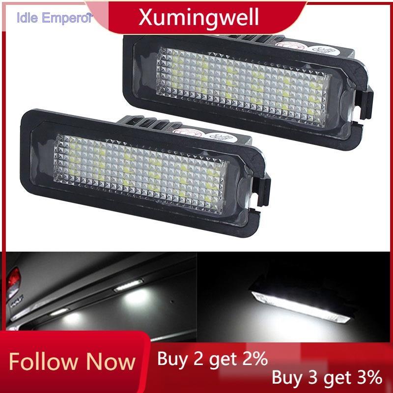 Xuming ไฟ LED ติดป้ายทะเบียนรถยนต์ สําหรับ Pors che 911 Carrera 996997991 บ็อกซ์สเตอร์ 980 GT2 GT3 C