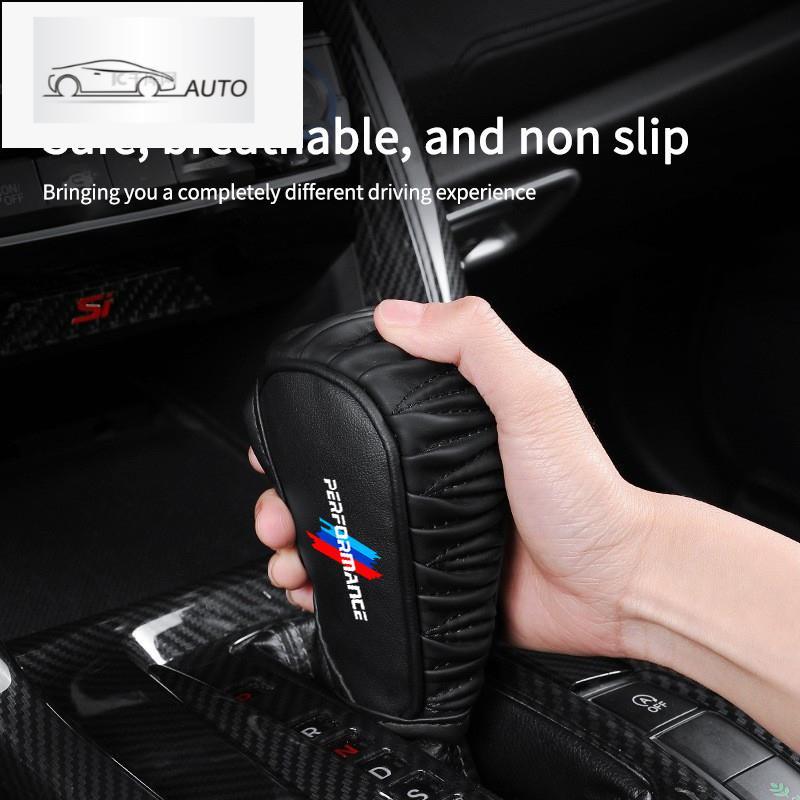 1 ชิ้นเกียร์รถเกียร์ Shift Handle Cover Shifter สําหรับ BMW Performance F30 E90 F20 E46 E60 E70 E39 