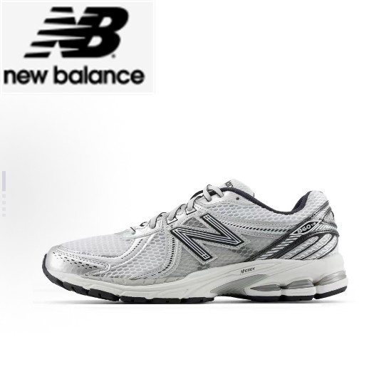 New Balance 860 v2 White/Silver ของแท้ 100 %
