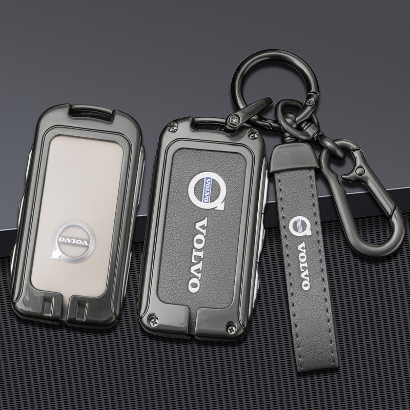 เคสกุญแจรีโมตรถยนต์ อัลลอย คุณภาพสูง สําหรับ Volvo XC40 XC60 S60 S90 XC90 V60 V90 T5 T6 T8
