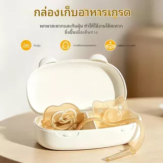 Dr.isla จุกหลอกซิลิโคน จุกหลอก สำหรับเด็ก0-2ขวบ จุกหลอก เด๊กแรกเกิด มีทั้งแบบกลางวันและกลางคืน ฟรีกล่อง ST01