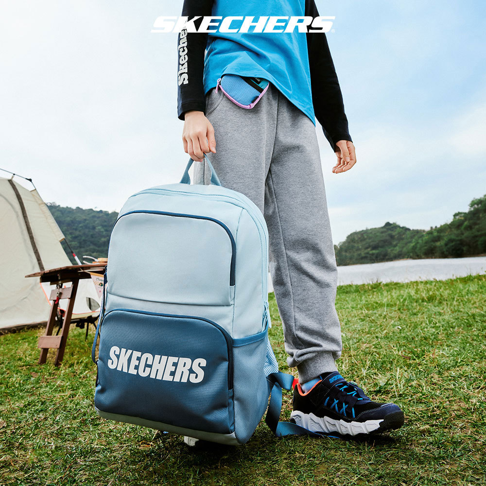 Skechers สเก็ตเชอร์ส กระเป๋าเป้สะพายหลังเด็ก Kids Backpack - L124K062-022G (BTS)