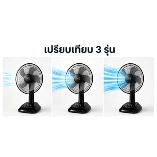 🔥2026รุ่นใหม่พัดลมตั้งโต๊ะพัดลม16นิ้วพัดลมโต๊ะ5ใบควบคุมความเร็ว3สปีดเย็นและทรงพลังโครงสร้างแข็งแรงทนทานคุณภาพเยี่ยม